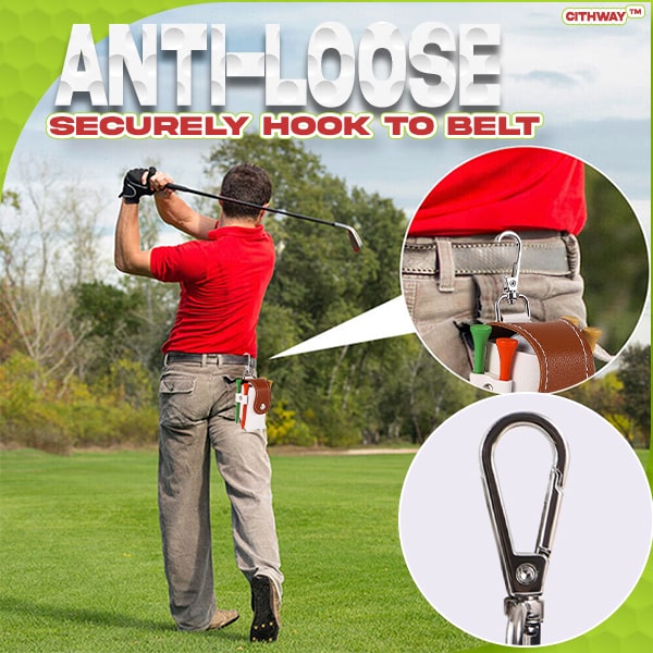 Cithway™ Mini Golf Ball Pouch Bag Keychain