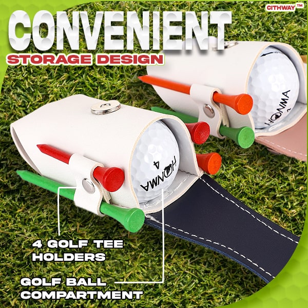 Cithway™ Mini Golf Ball Pouch Bag Keychain