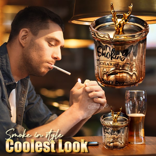 Cithway® Stylish Smoking Funnel Ashtray