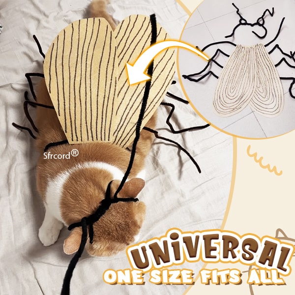 Sfrcord® Fun DIY Cat-Roach Costume