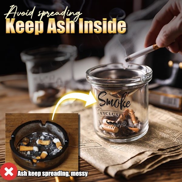 Cithway® Stylish Smoking Funnel Ashtray