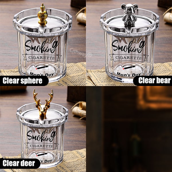 Cithway® Stylish Smoking Funnel Ashtray