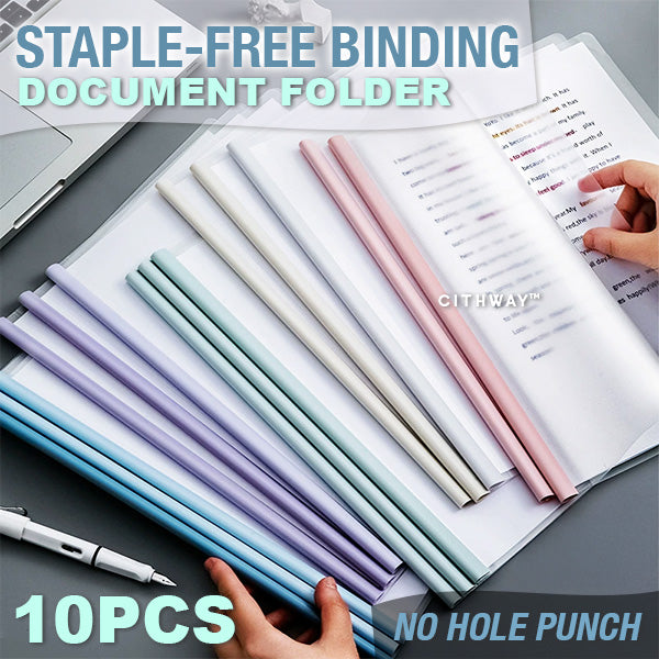 Bookbinding Folder Cithway™ Staple-free Binding Document Folder – Trendiihome