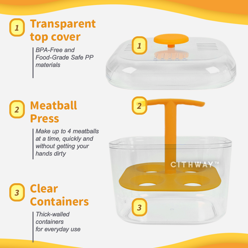 Cithway™ 4-in-1 Meatball Maker